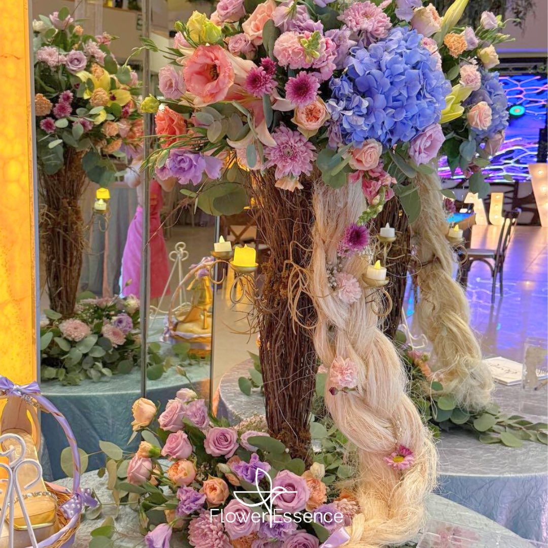 Ramo de flores frescas para regalo
