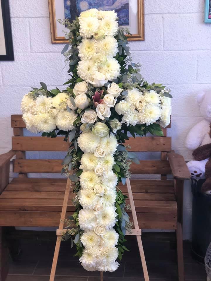 Tributo floral para ceremonia